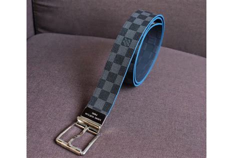 Louis Vuitton M0077T LV Damier Print 40mm Reversible Belt 